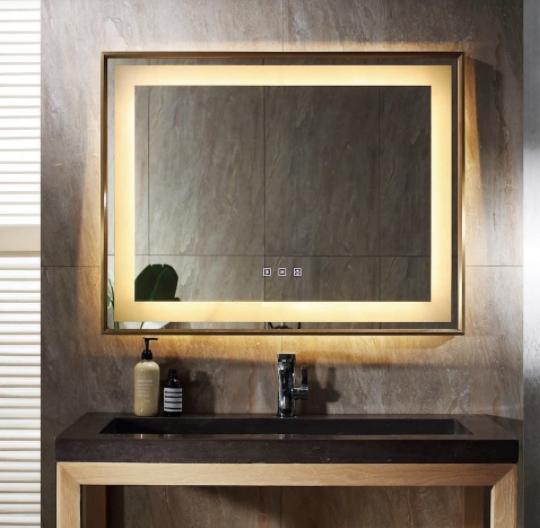 smart mirror with touch screen